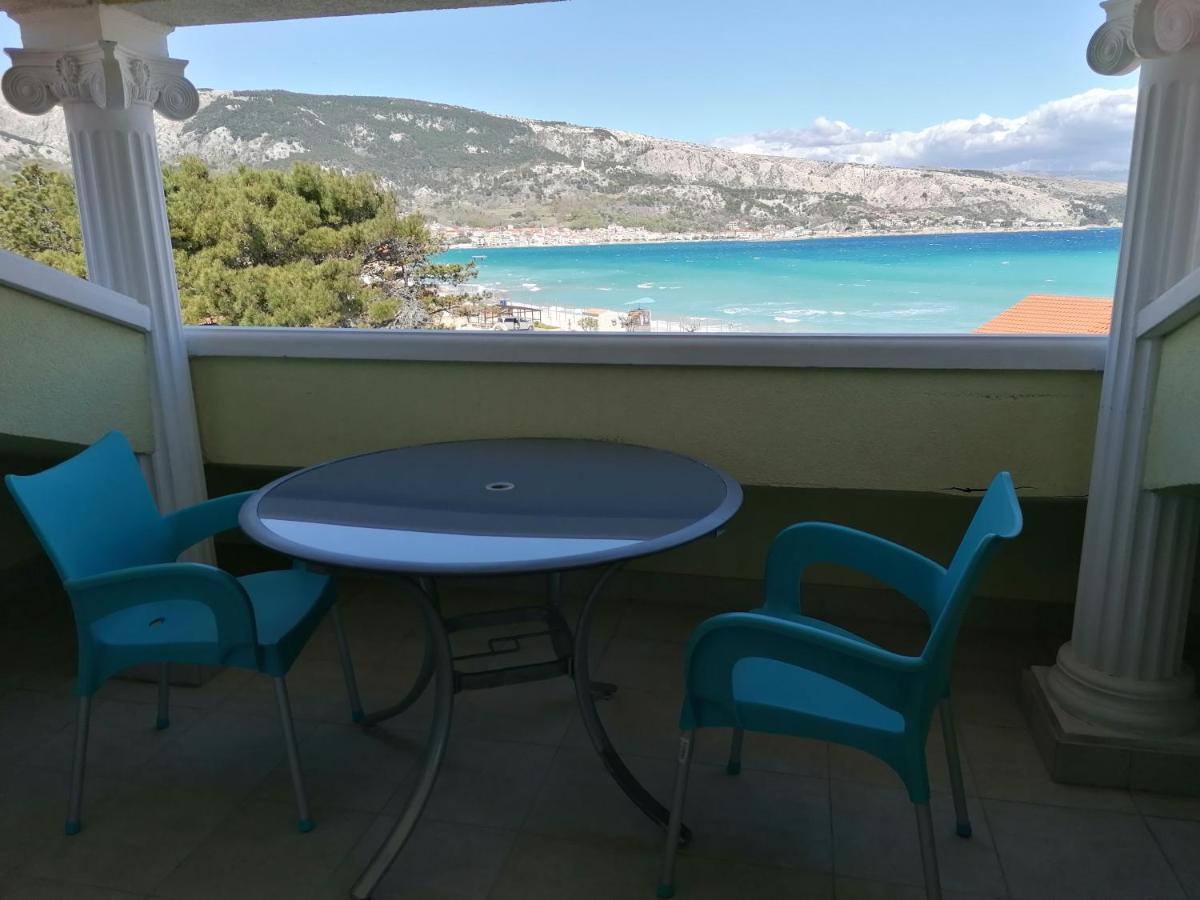 Villa Juras Baška Buitenkant foto